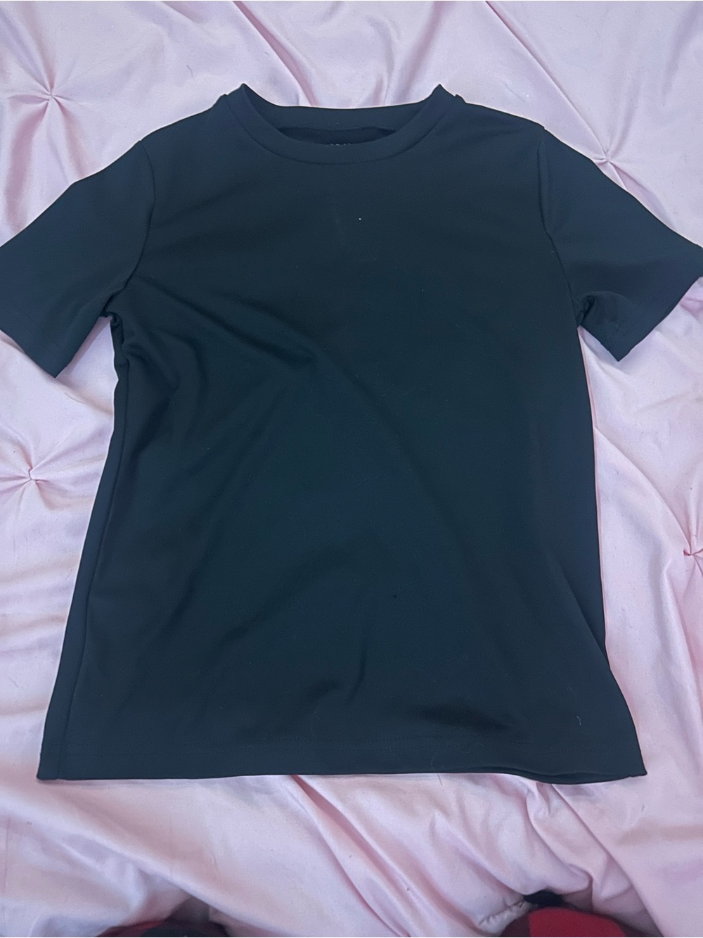 jumping beans Black Short Sleeve Crew Neck Tee